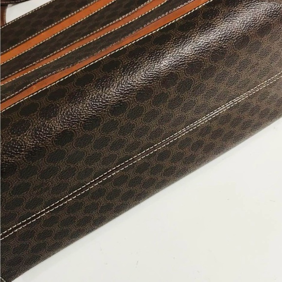 Authentic Celine Brown Leather Tote Bag - Picture 3 of 13